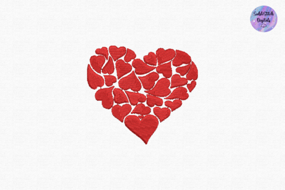 Cute Red Hearts Embroidery: A Designer’s Review