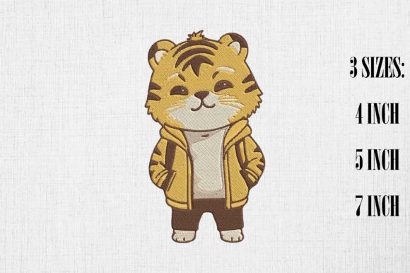 Cute Tiger Embroidery Design Review for Etsy Sellers
