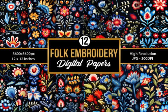 Folk Embroidery Patterns: A Designer’s Review