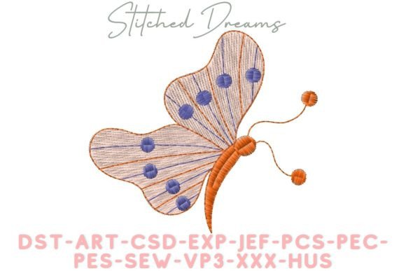 Review: Butterfly Digital Embroidery Design for Holidays