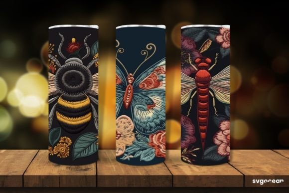 Review: Embroidery Insects Tumbler Sublimation for Crafters