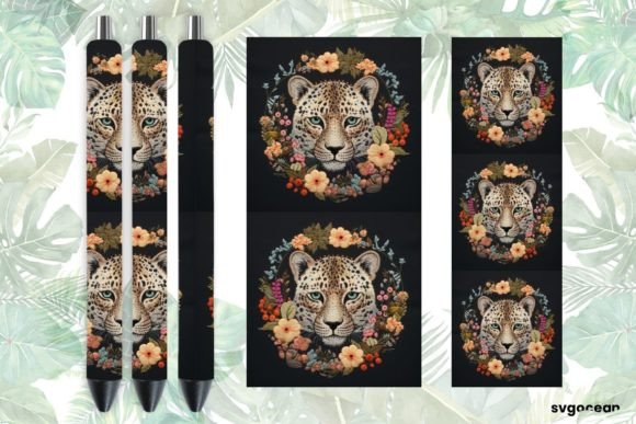 Review: Embroidery Leopard Pen Wraps Sublimation for Craft Fairs