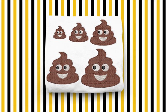 Review: Poop Emoji Mini Embroidery for Boutique Sweatshirts