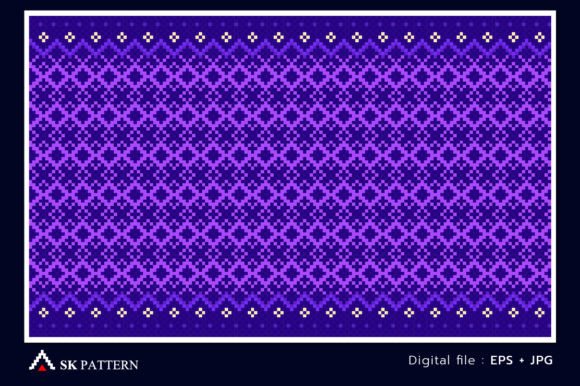 Reviewing Embroidery Ethnic Pixel Pattern Vector for Gifts
