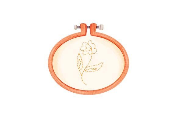 Reviewing Embroidery Hoop - Watercolor for Holiday Sales