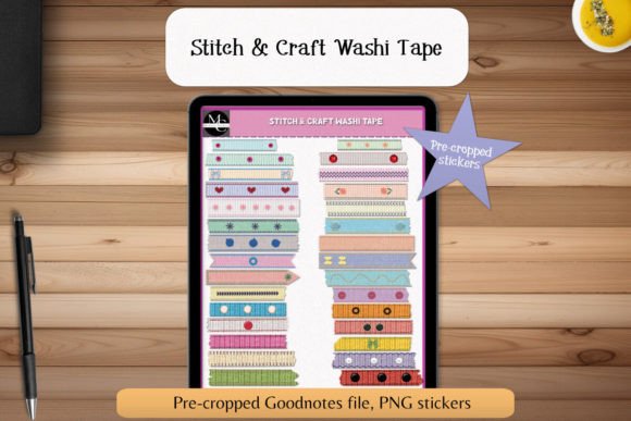 Reviewing Embroidery Washi Tape for Holiday Collections