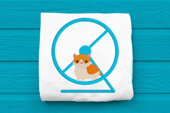 Reviewing Hamster on Wheel Embroidery for Boutique Sweatshirts