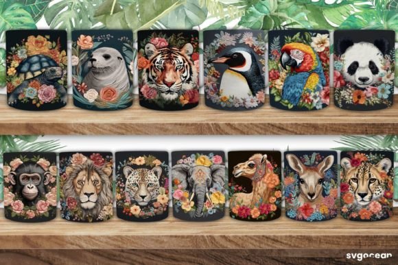 Zoo Embroidery Animals Mug Review